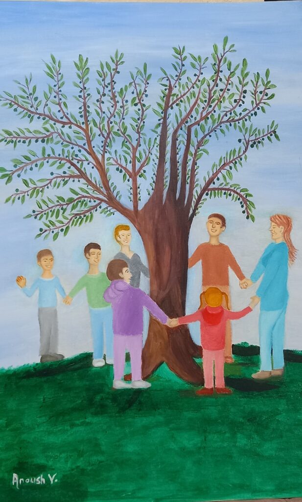 Olive Tree von Anoush Vosguerichian